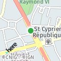 OpenStreetMap - Allées Charles de Fitte, Saint Cyprien, Toulouse, Haute-Garonne, Occitanie, France