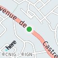 OpenStreetMap - Avenue de Castres, Cote Pavee-Chât. de l'Hers-Limayrac, Toulouse, Haute-Garonne, Occitanie, France