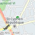 OpenStreetMap - Rue Réclusane, Saint Cyprien, Toulouse, Haute-Garonne, Occitanie, France